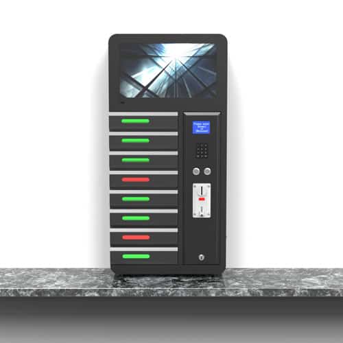 DC-08CS-2 on table with screen