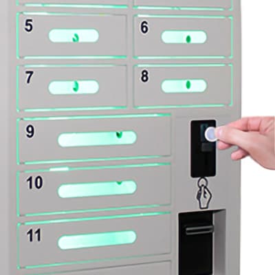 DC-12W4TC charging station coin operation